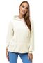 enflame Damen Oversized Hoodie Kleid Long Basic Kapuzen Pullover Nicki Velours