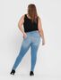 Damen Skinny Jeans Curvy Ankle Denim Gro�e Gr��en Plus Size �bergr��e