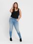 Damen Skinny Jeans Curvy Ankle Denim Gro�e Gr��en Plus Size �bergr��e