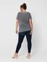 Damen Skinny Jeans Curvy Ankle Denim Gro�e Gr��en Plus Size �bergr��e