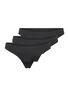String Slips Nahtlos 3-er Pack Taillen Tangas Unterh�schen ONLTRACY