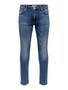 Slim Fit Jeans Destroyed Denim Hose ONSLOOM Stretch Tapered Trousers