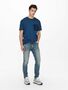 Slim Fit Jeans Destroyed Denim Hose ONSLOOM Stretch Tapered Trousers