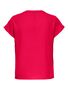 Einfarbige Kurzarm Bluse Basic V-Ausschnitt Shirt Oberteil JDYLION