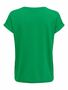 Basic T-Shirt Einfarbig Rundhals Ausschnitt Kurzarm Top Oberteil
