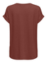 Basic T-Shirt Einfarbig Rundhals Ausschnitt Kurzarm Top Oberteil
