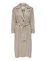 Langer Trench Coat Eleganter Basic �bergangs Mantel Einreihig ONLLINE