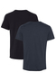 Rundhals T-Shirt 2-er St�ck Pack Kurzarm Shirt Basic Set BHNOEL