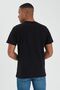 Rundhals T-Shirt Stretch Kurzarm Shirt Einfarbiges Basic aus Baumwolle