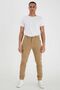 Chino Jogger Relaxed Basic Cargo Stoff Hose bergre Pants BHNAN