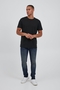 Slim Fit Jeans Basic Hose Denim Pants Stoned Washed Tapered SDTOMY