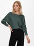 Kurzer Strickpullover Knitted Basic Stretch Sweater U-Boot ONLADALINE