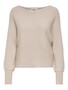 Kurzer Strickpullover Knitted Basic Stretch Sweater U-Boot ONLADALINE