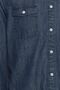 Langarm Jeans Hemd Langarm Regular Fit Freizeit Shirt Baumwolle BHANTES