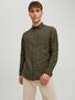 Jack & Jones Twill Hemd Shacket Basic Freizeit Langarm Shirt Einfarbig JJECLASSIC