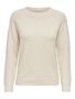 Basic Strickpullover Stretch Sweater Langarm Rundhals Shirt ONLRICA