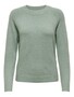 Basic Strickpullover Stretch Sweater Langarm Rundhals Shirt ONLRICA