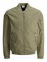 Jack & Jones Leichte Bomber Jacke Basic �bergangs Blouson Stretch ohne Kapuze JJERUSH