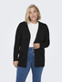 Langarm Strickjacke mit Taschen Plus Size �bergr��en Cardigan CARESLY