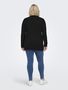 Langarm Strickjacke mit Taschen Plus Size �bergr��en Cardigan CARESLY