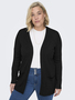 Langarm Strickjacke mit Taschen Plus Size �bergr��en Cardigan CARESLY