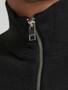 Jack & Jones Dnner Strickpullover Stehkragen Sweater mit Zip Langarm Basic JJEEMIL