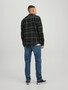 Jack & Jones Kariertes Hemd Basic Flanell Langarm Freizeit Shirt JJECLASSIC