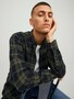 Jack & Jones Kariertes Hemd Basic Flanell Langarm Freizeit Shirt JJECLASSIC