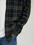 Jack & Jones Kariertes Hemd Basic Flanell Langarm Freizeit Shirt JJECLASSIC