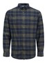 Jack & Jones Kariertes Hemd Basic Flanell Langarm Freizeit Shirt JJECLASSIC