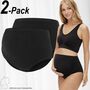 Umstands Slips 2-er Pack Unterhosen �berbauch Panty MLHEAL