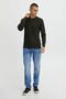 Strickpullover Rundhals Basic Sweater Knitted Langarm Shirt Jumper