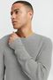 Strickpullover Rundhals Basic Sweater Knitted Langarm Shirt Jumper