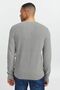 Strickpullover Rundhals Basic Sweater Knitted Langarm Shirt Jumper