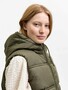 Warme Puffer Weste Wattierte Stepp �bergangsjacke �rmellos SLFALINA