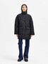 Oversized Puffer Jacke Wattierter Stepp Mantel ohne Kapuze SLFHEIDI