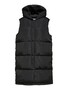 Lange Puffer Weste Warm Wattierte Stepp �bergangsjacke �rmellos SLFALINA