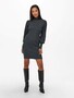 Langarm Strickkleid Mini Pullover Dress Stehkragen Shirt ONLKATIA