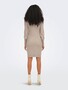 Langarm Strickkleid Mini Pullover Dress Stehkragen Shirt ONLKATIA