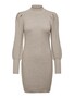 Langarm Strickkleid Mini Pullover Dress Stehkragen Shirt ONLKATIA