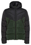 Warm Gef�tterte Winter Jacke Puffer Stepp Parka Einstellbare Kapuze