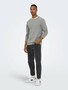 Langarm Strickpullover Rundhals Basic Sweater Shirt Jumper ONSPANTER