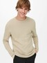 Langarm Strickpullover Rundhals Basic Sweater Shirt Jumper ONSPANTER