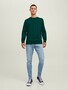 Jack & Jones Basic Sweater Langarm Sweatshirt Rundhals Pullover Jumper JJEBASIC