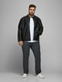 Jack & Jones Kunstleder Jacke Plus Size Biker �bergangs Blouson �bergr��e JJEROCKY