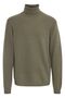 Rollkragen Strick Pullover Warmer Rundhals Sweater Longsleeve KARL