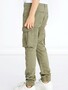 Kinder Cargo Hose f�r Jungen Jogger Chino Pants Freizeithose Baumwolle