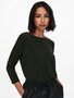 D�nner Basic Strickpullover 3/4 Langarm Stretch Sweater ONLGLAMOUR