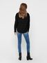 D�nner Strick Pullover Langarm Basic Stretch Sweater ONLCAVIAR