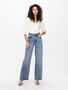 High Waist Jeans Stretch Denim Schlaghose 5-Pocket Wide Leg ONLJUICY